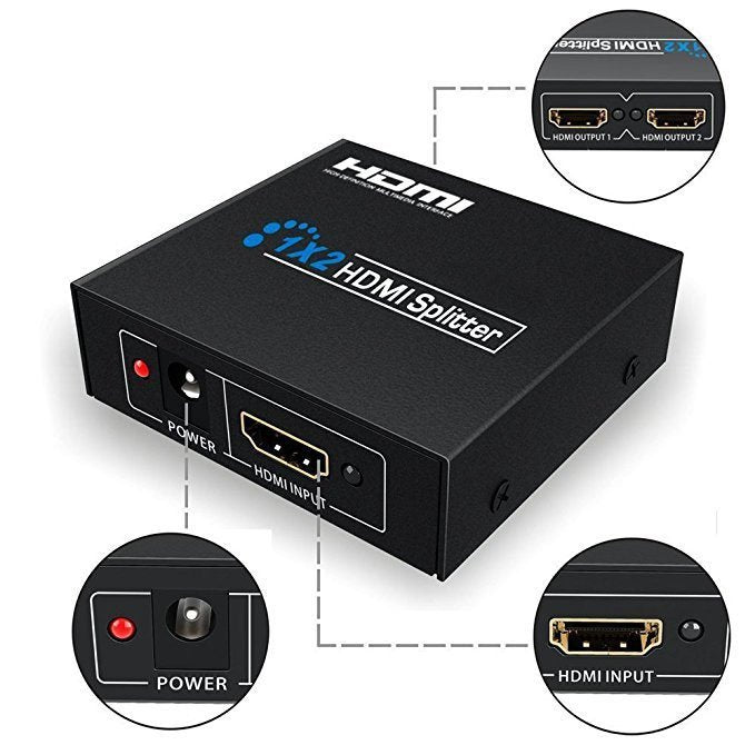 Hdmi Splitter 2 Port 2k 4k