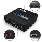 Hdmi Splitter 2 Port 2k 4k