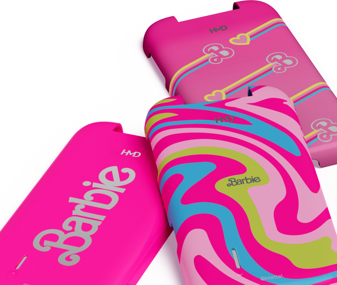 Nokia HMD Barbie Flip (4G Dual Sim Power Pink) With Official Warranty