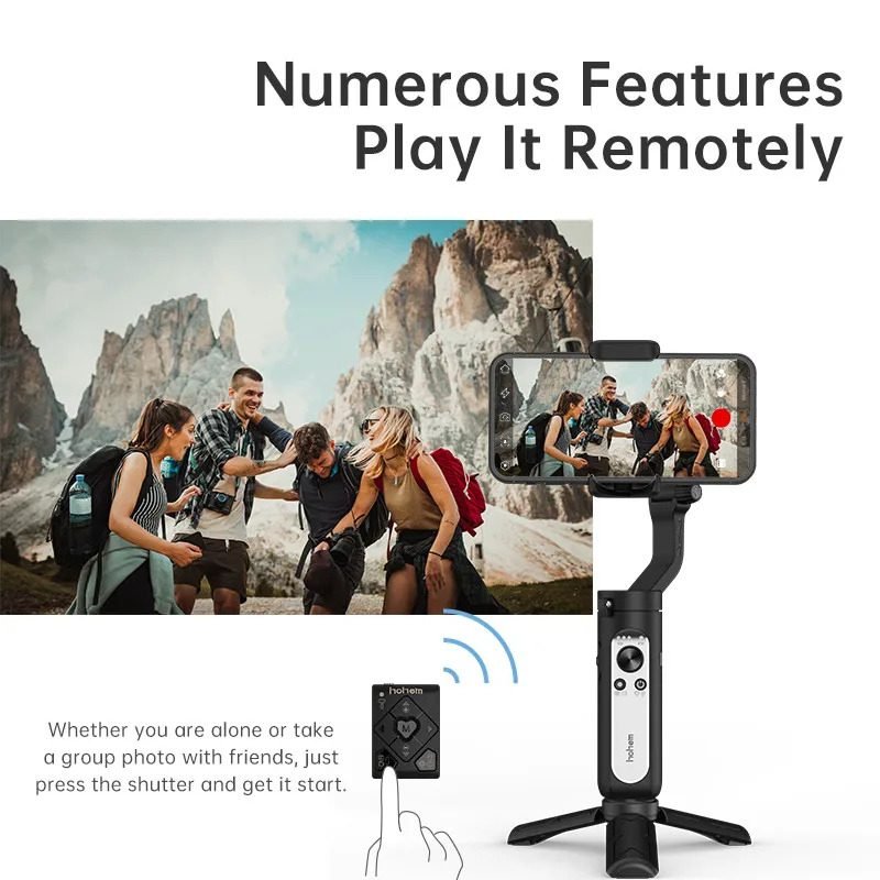 I Steady Xe 3 Axis Handheld Gimbal Stabilizer For Smartphones-Black