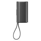 ITEL Power Bank Easy 1 A1461 20000mAh back view showing compact body with attached wrist strap.