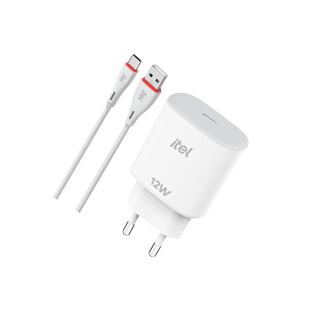 Itel ChargerLite I 12W | Fast USB Wall Charger