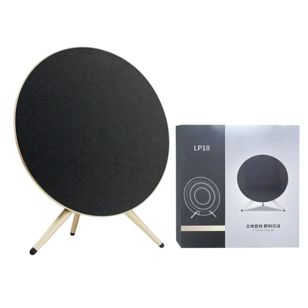 LP18 UFO Audio Space Bluetooth Speaker Black Gold