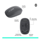 Logitech M196 Bluetooth Wireless Mouse, Compact and Portable Mouse