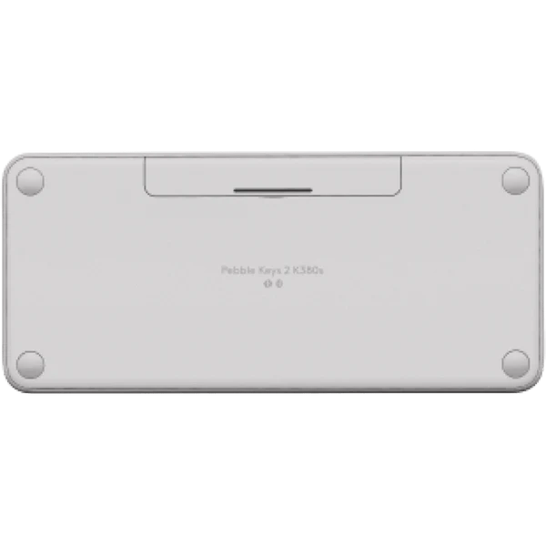 Rectangular white device with 'Pebble Time 2' text on a white background