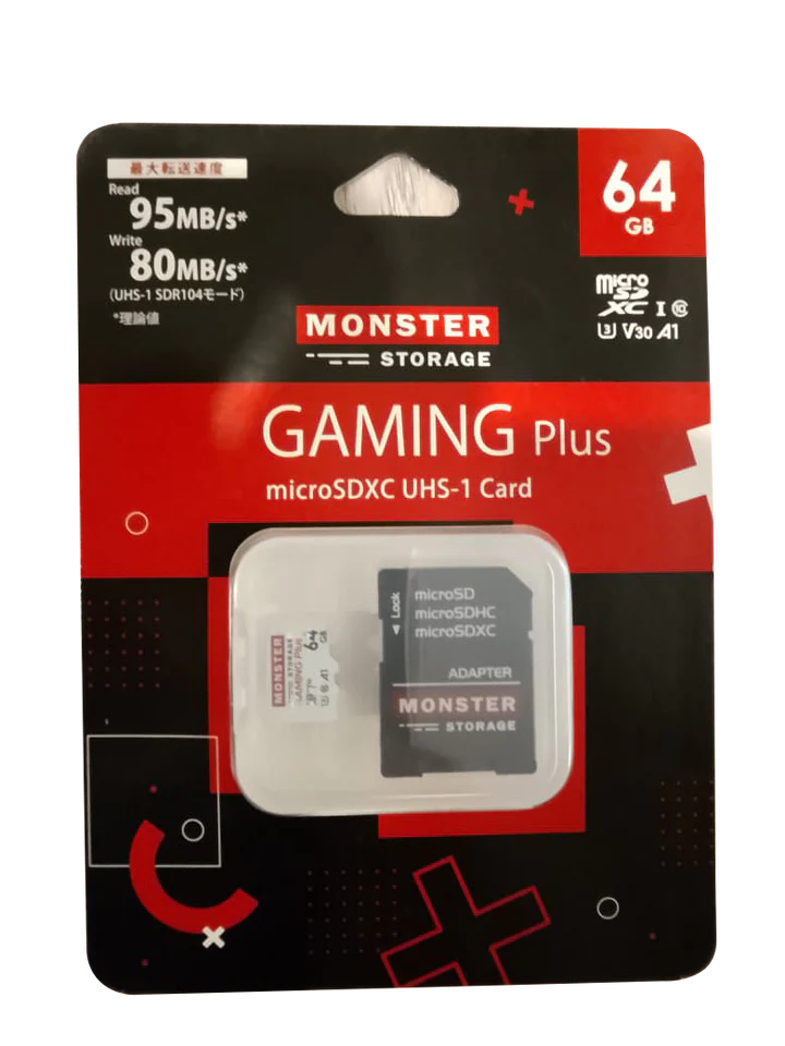 MONSTER 64GB MICRO SD CARD