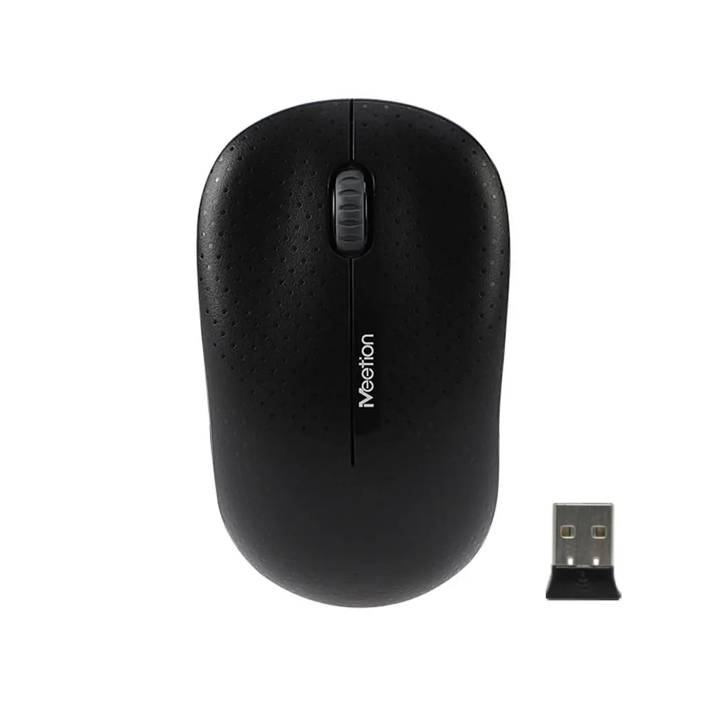 Meetion Cordless Optical R545 Wireless USB Mouse Black/White