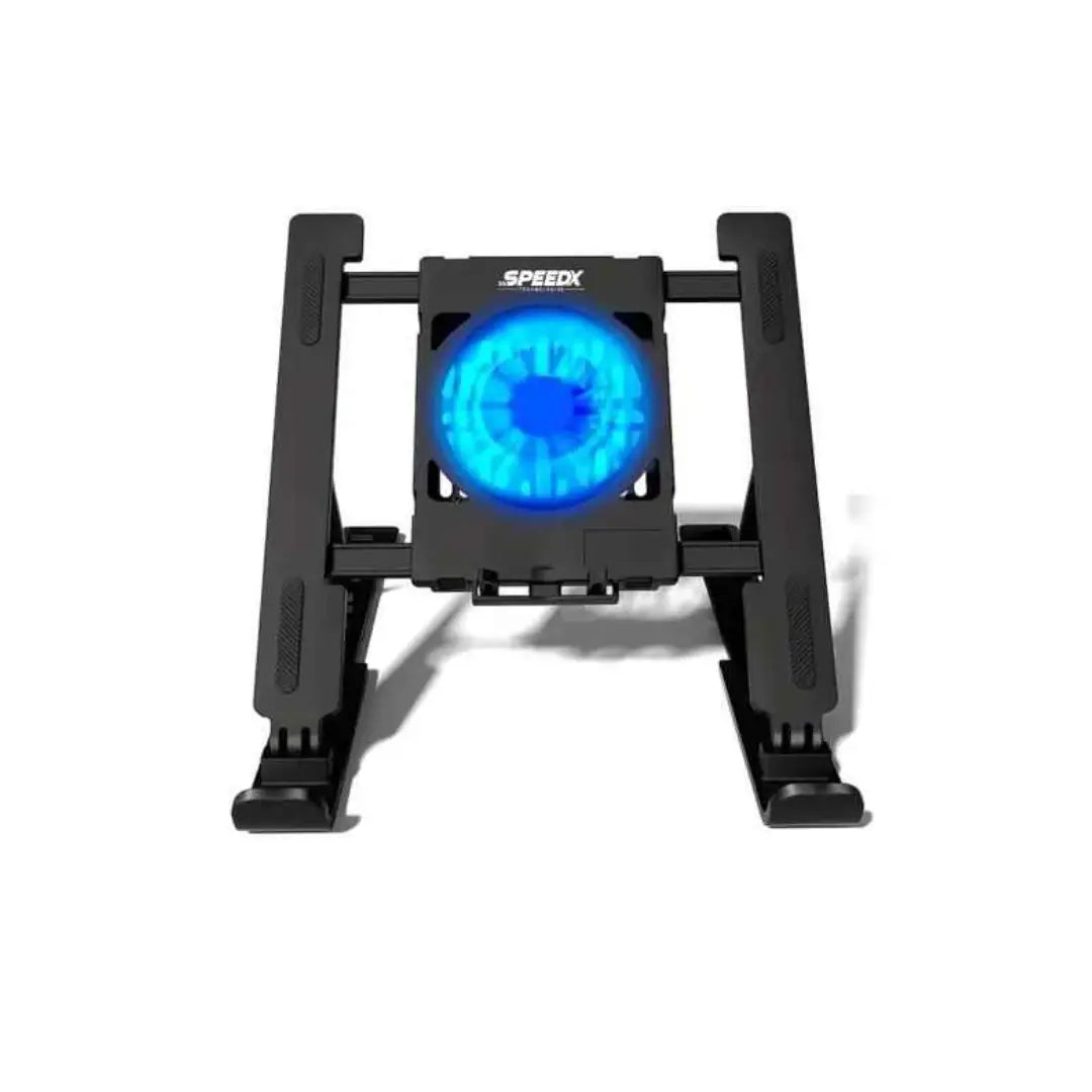 N6 Adjustable High Wind Power And Low Noise Foldable Laptop Stand And Tablet Cooling Fan (N6)