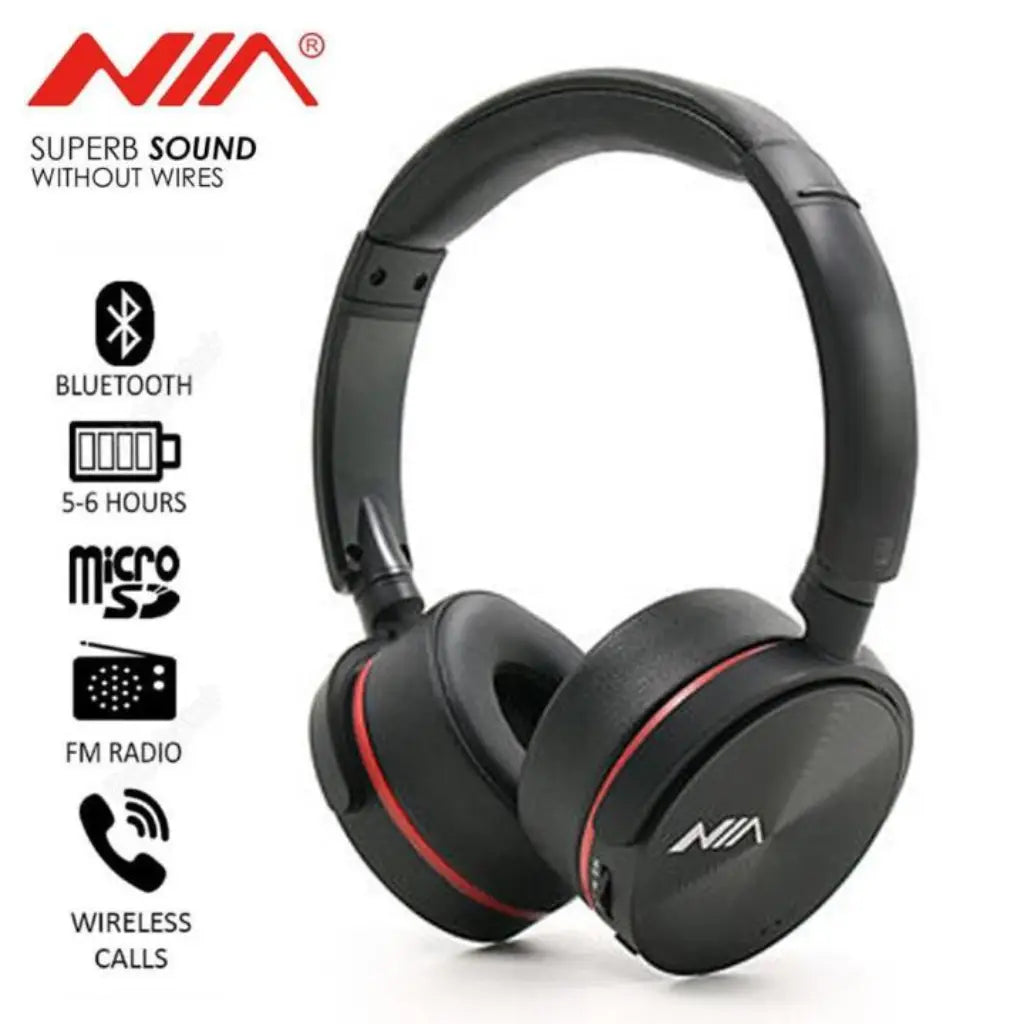 NIA Q6 BLUETOOTH WIRELESS HEADPHONE