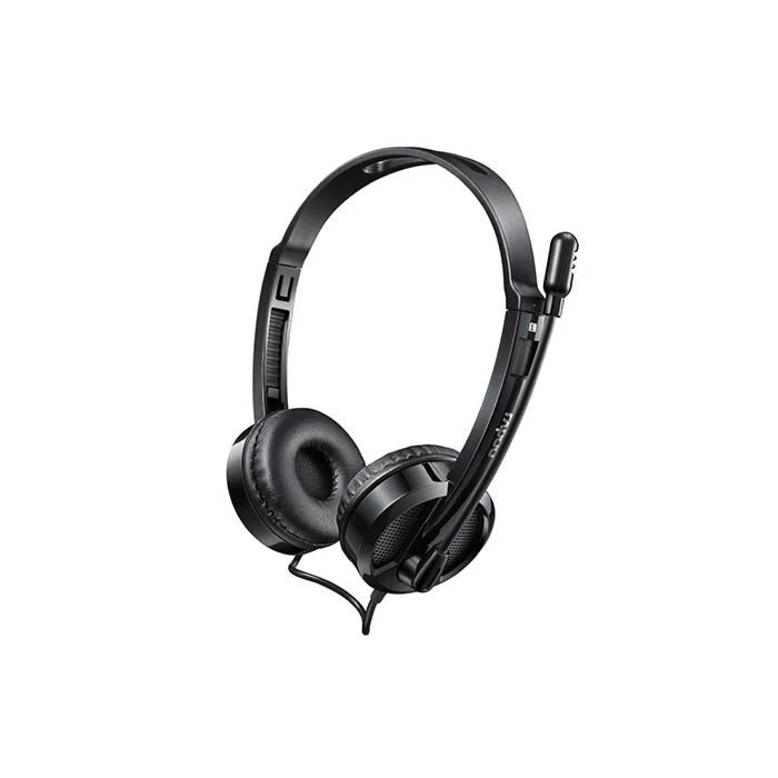 Rapoo H120 USB Stereo Headset – High-Fidelity Digital Audio with Noise-Cancelling Mic & In-line Controls