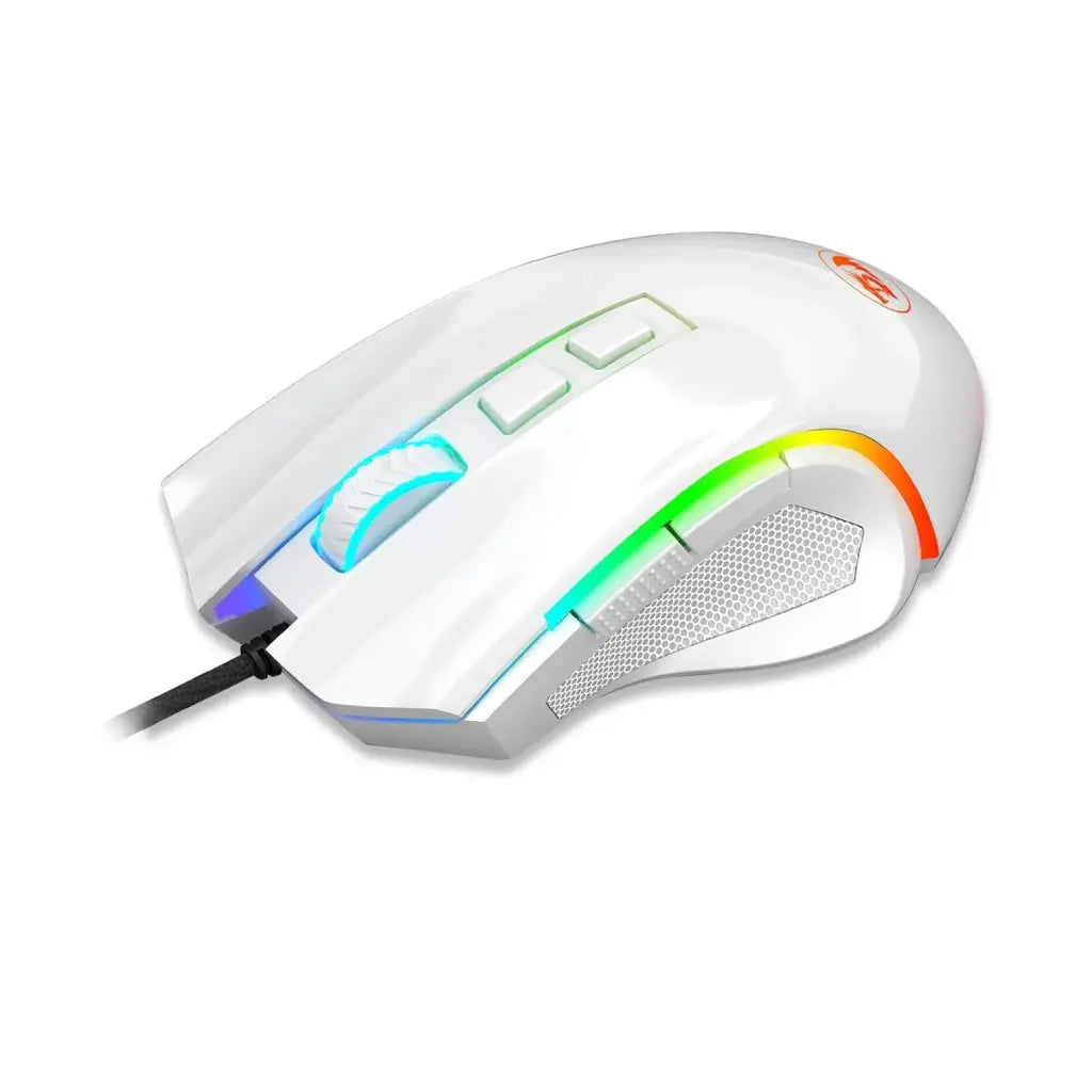 Redragon M607 GRIFFIN RGB Gaming Mouse, 7200 DPI Black/White
