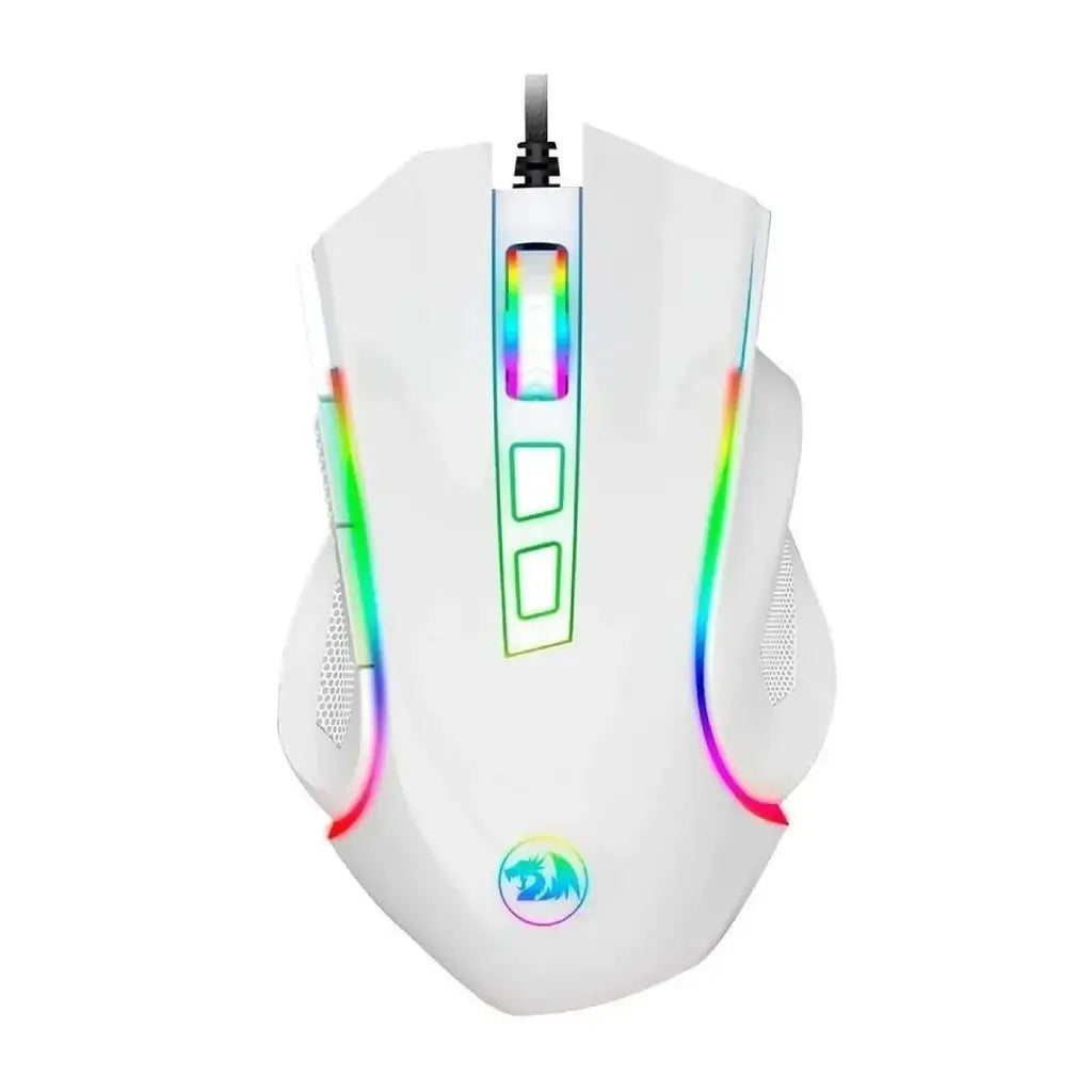 Redragon M607 GRIFFIN RGB Gaming Mouse, 7200 DPI Black/White