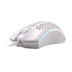 Redragon M808W STORM LUNAR Lightweight RGB Gaming Mouse, 12400 DPI (White)