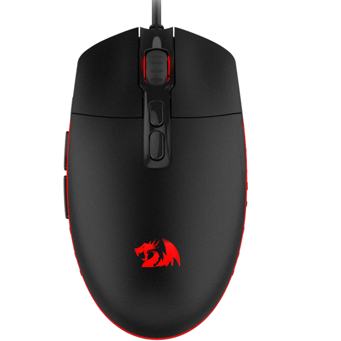 REDRAGON M719 INVADER GAMING MOUSE WITH FIRE BUTTON, 7 PROGRAMMABLE BUTTONS, RGB BACKLIT, 10,000 DPI