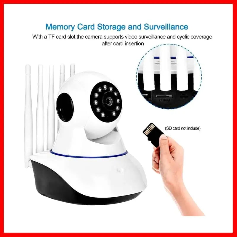 NEW SPEED-X 5 ANTENNA CA-Q5-5 NIGHT VISION CAMERA 2MP 1080P FULL HD WITH V380 PRO APP