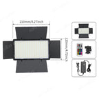 LED 600 Pro RGB+BI Professional Video Light