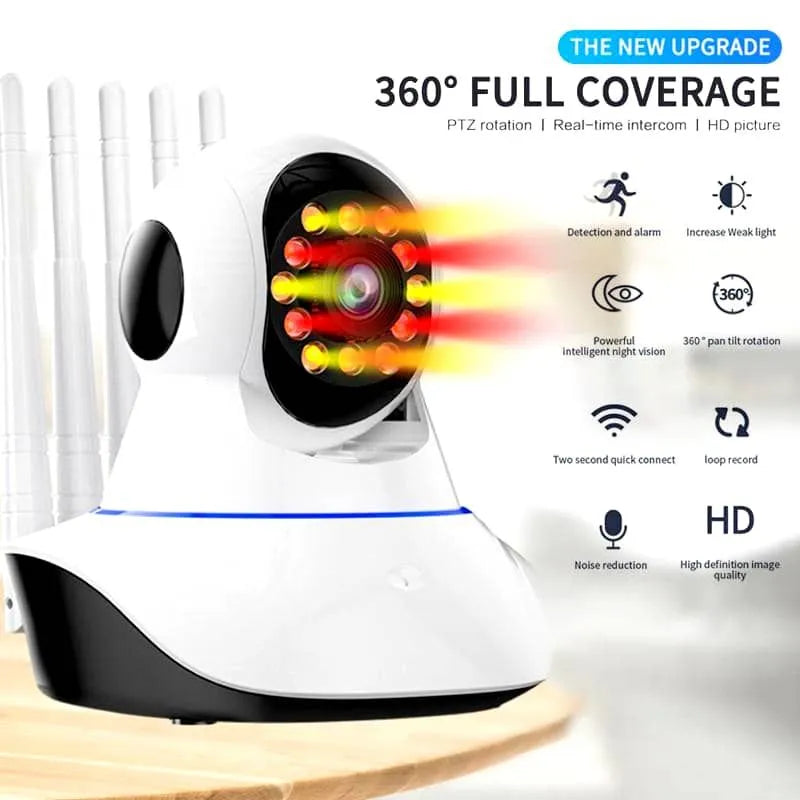 NEW SPEED-X 5 ANTENNA CA-Q5-5 NIGHT VISION CAMERA 2MP 1080P FULL HD WITH V380 PRO APP