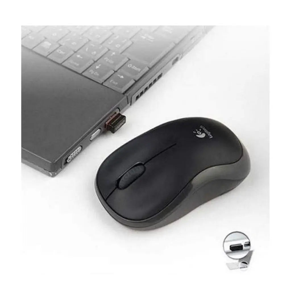 Logitech B175 Plug-and-play Wireless Plus Comfort Mouse | Black