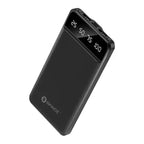 Space TR-64 Thunder Power Bank 10000mAh with LED digital battery percentage display fast charging portable power bank