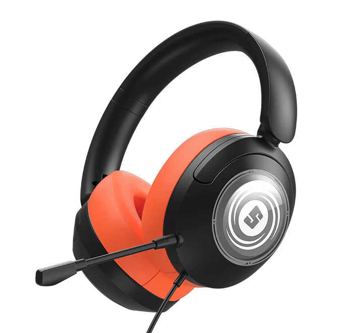 Space Alpha Pro AP-582 Wired Gaming Headset – Immersive Stereo Surround Sound, Detachable Mic & RGB Lighting