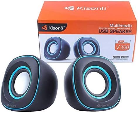 Kisonli V350 Usb 2.0 Mini Stereo Sound System Home Theater Speaker