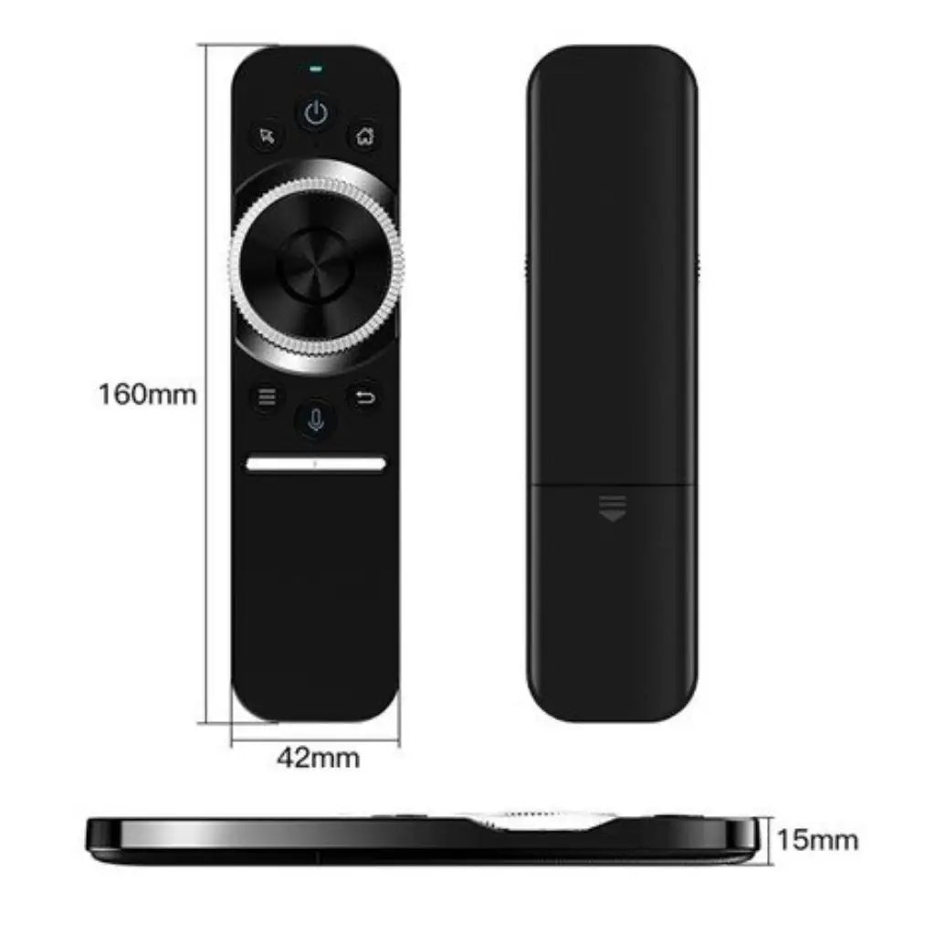 W1s 2.4g Air Mouse Remote Control Built-In 6-Axis Gyroscope Sensor Ir Learning For Smart Tv Android Tv Box