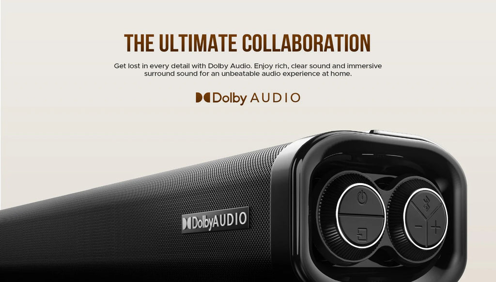 Faster Theater Pro Soundbar T2000 - Dolby Audio