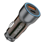Y-521 CAR CHARGER 52W TURBO FAST CHARGING | DUAL PORT | SUPPORTS MOST FAST CHARGING PROTOCOLS