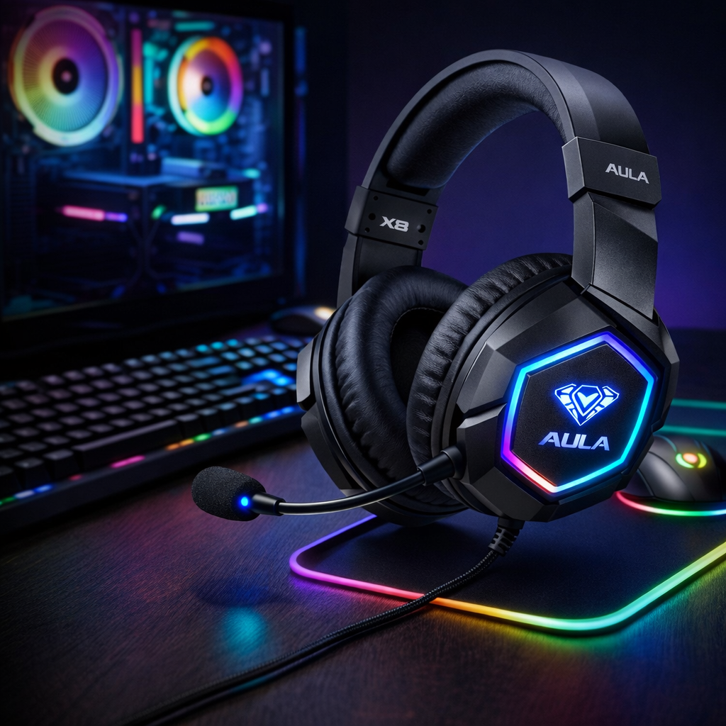 AULA X8 Gaming Headphone