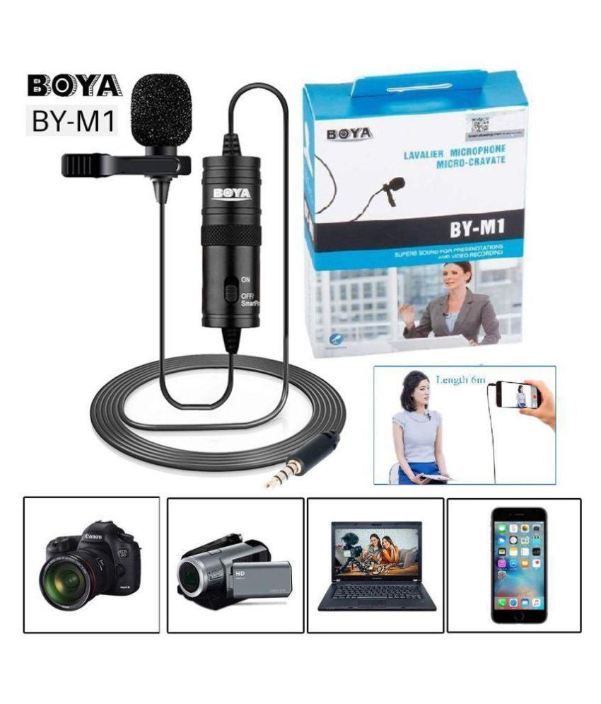BOYA BY-M1 Omnidirectional Lavalier Microphone