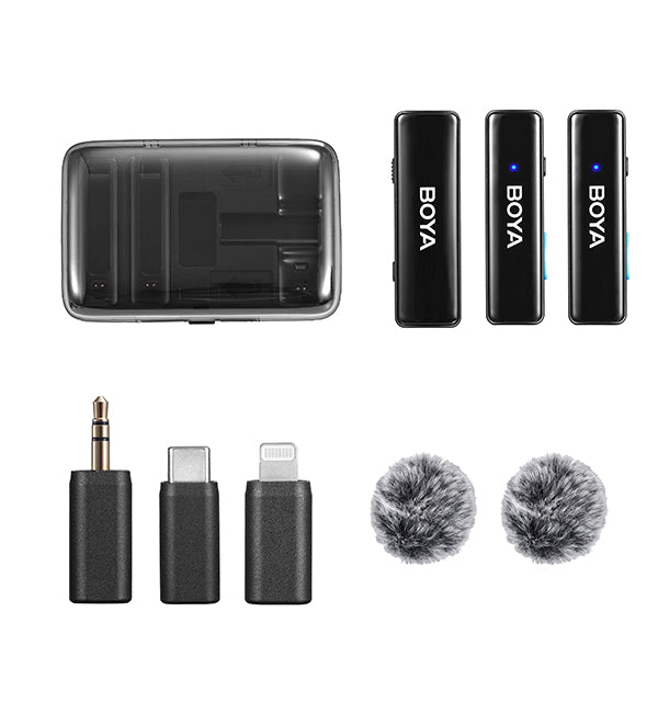BOYA LINK All-in-one Design Wireless Microphone System With 3 Year Warranty