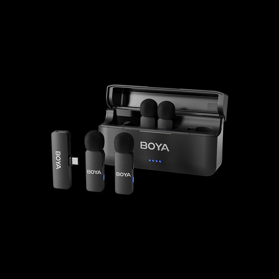 BOYA BY-V4U 4-Channel V Series Wireless Microphone For Andriod Type C With 3 Year Warranty