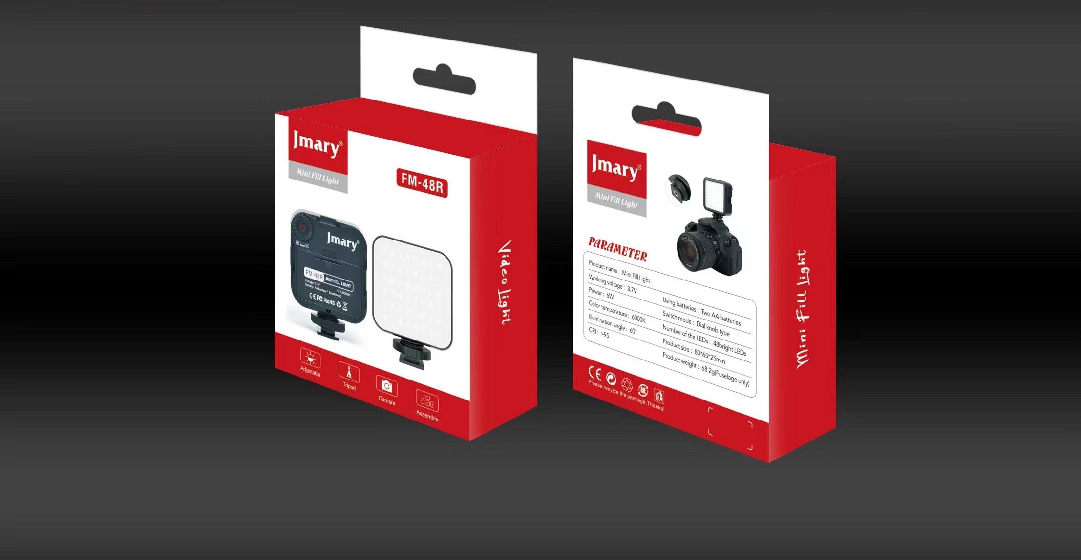 Jmary FM-48R Mini Pocket light