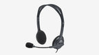 Logitech H111 Wired Stereo Headset – Clear Sound, Comfort Fit & Noise-Reducing Mic