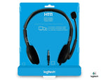 Logitech H111 Wired Stereo Headset – Clear Sound, Comfort Fit & Noise-Reducing Mic