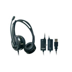 Rapoo H120 USB Stereo Headset – High-Fidelity Digital Audio with Noise-Cancelling Mic & In-line Controls