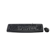Rapoo NX1600 Wired Keyboard and Mouse Combo – Spill-Resistant Design, 1600 DPI Optical Mouse & Laser Carved Keys