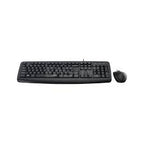 Rapoo NX1600 Wired Keyboard and Mouse Combo – Spill-Resistant Design, 1600 DPI Optical Mouse & Laser Carved Keys