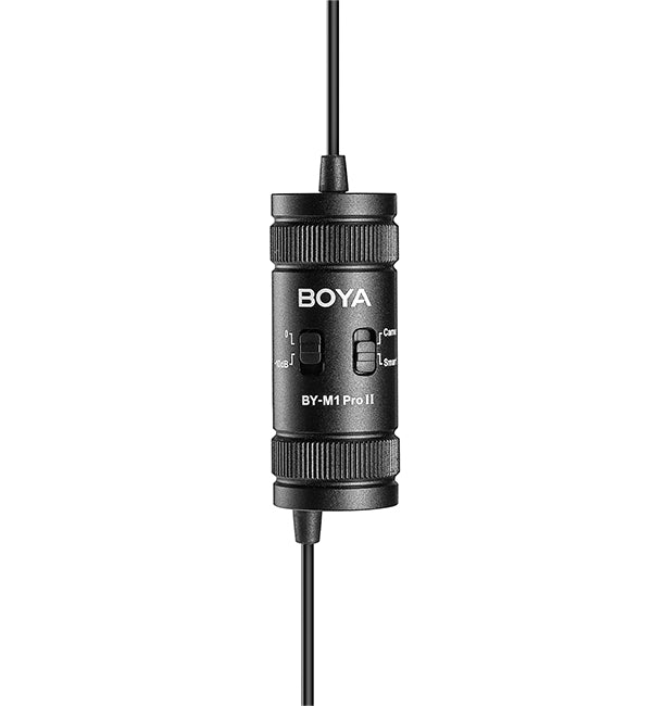 Boya BY-M1 Pro Ⅱ Universal Lavalier Microphone with 3 year warranty