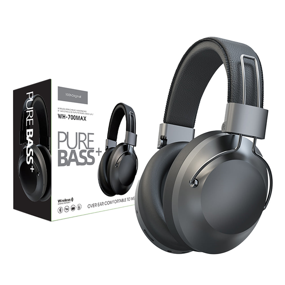 NIA WH700 Over Ear Headsets Wireless Stereo Bluetooth Headphones Bluetooth with mic super sound