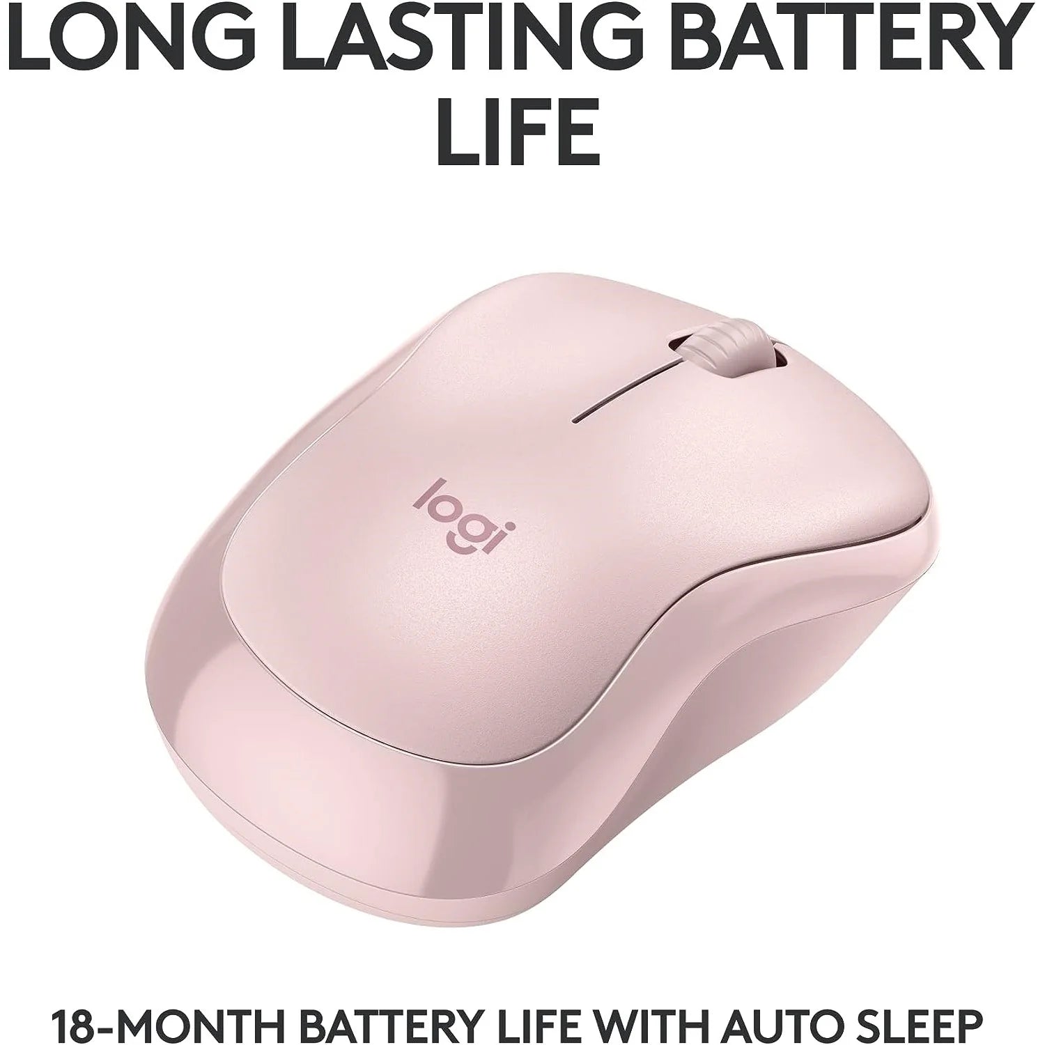 Logitech M240 Bluetooth Silent Mouse – Black 🖤 | White ⚪ | Pink 🌸