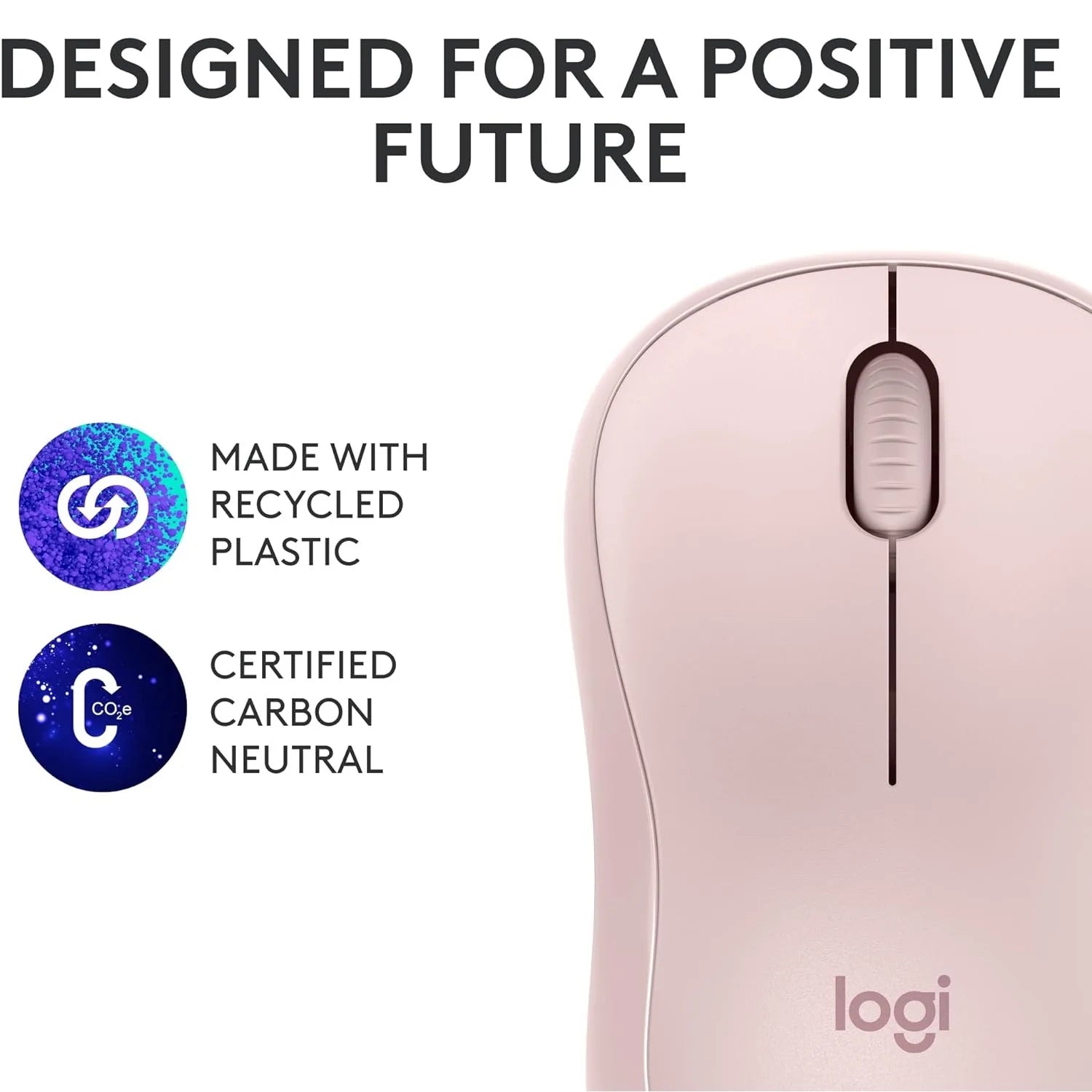 Logitech M240 Bluetooth Silent Mouse – Black 🖤 | White ⚪ | Pink 🌸
