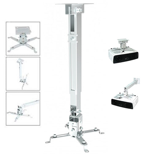PROJECTOR CEILING MOUNT KIT HEAVY GAUGE (SQUARE TYPE) STAND 6.6 FEET 2M /5 FEET 1.5M