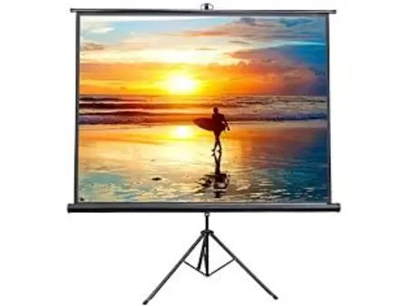 PROJECTOR SCREEN 72" TRIPOD PORTABLE 6x6 FEET 1:1 MW SPEED-X (FINE QUALITY)