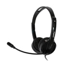 Rapoo H100 Wired Stereo Headset – High-Quality Audio with Noise-Cancelling Rotary Mic & 3.5mm Jack