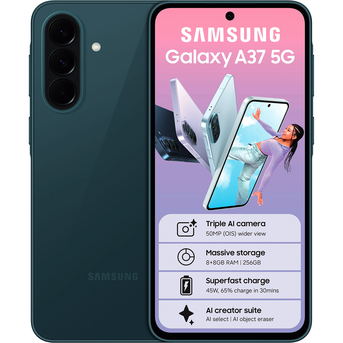 SAMSUNG A37 5G 8/256 GB