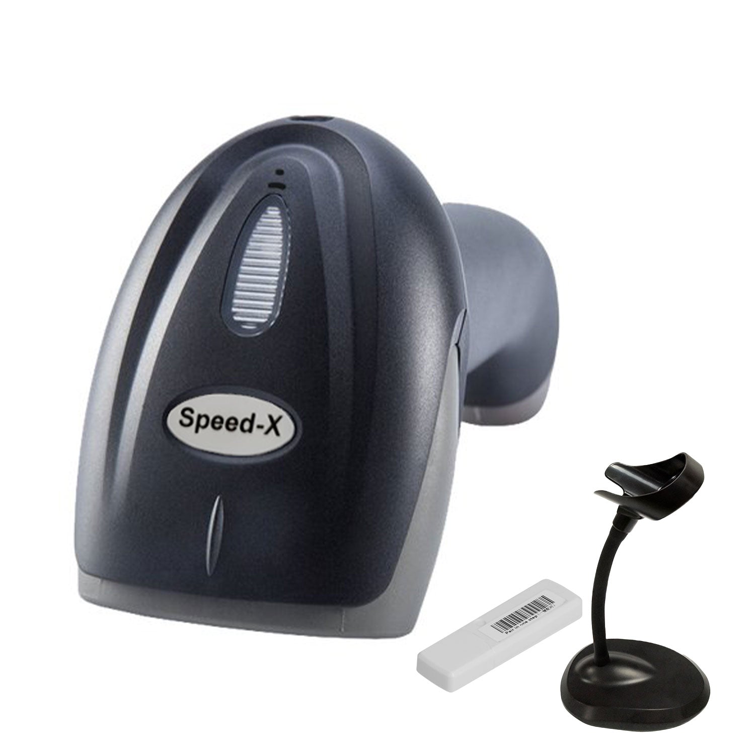 SPEED-X 60D 2D WIRELESS 2.4GHZ BARCODE SCANNER WITH STAND