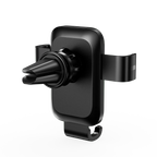 Auto-Clamping Car Phone Mount With Duckbill Clip Black Square Fashion Type