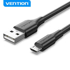 USB 2.0 A Male to B Male Cable 1.5M Black PVC Type