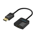 Vention DP to HDMI Converter 0.15M Black
